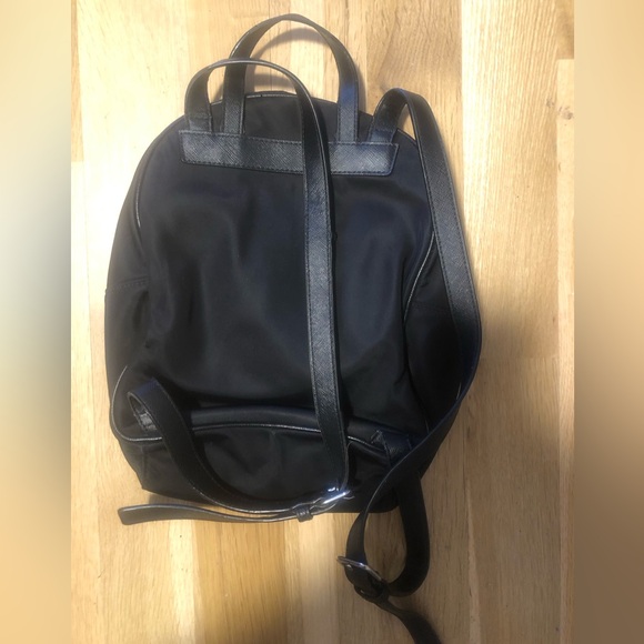 SOLD 🎉 Authentic Kate Spade ♠️ Mini Backpack Purse Black 🖤 Gold Hardware - Picture 10 of 11